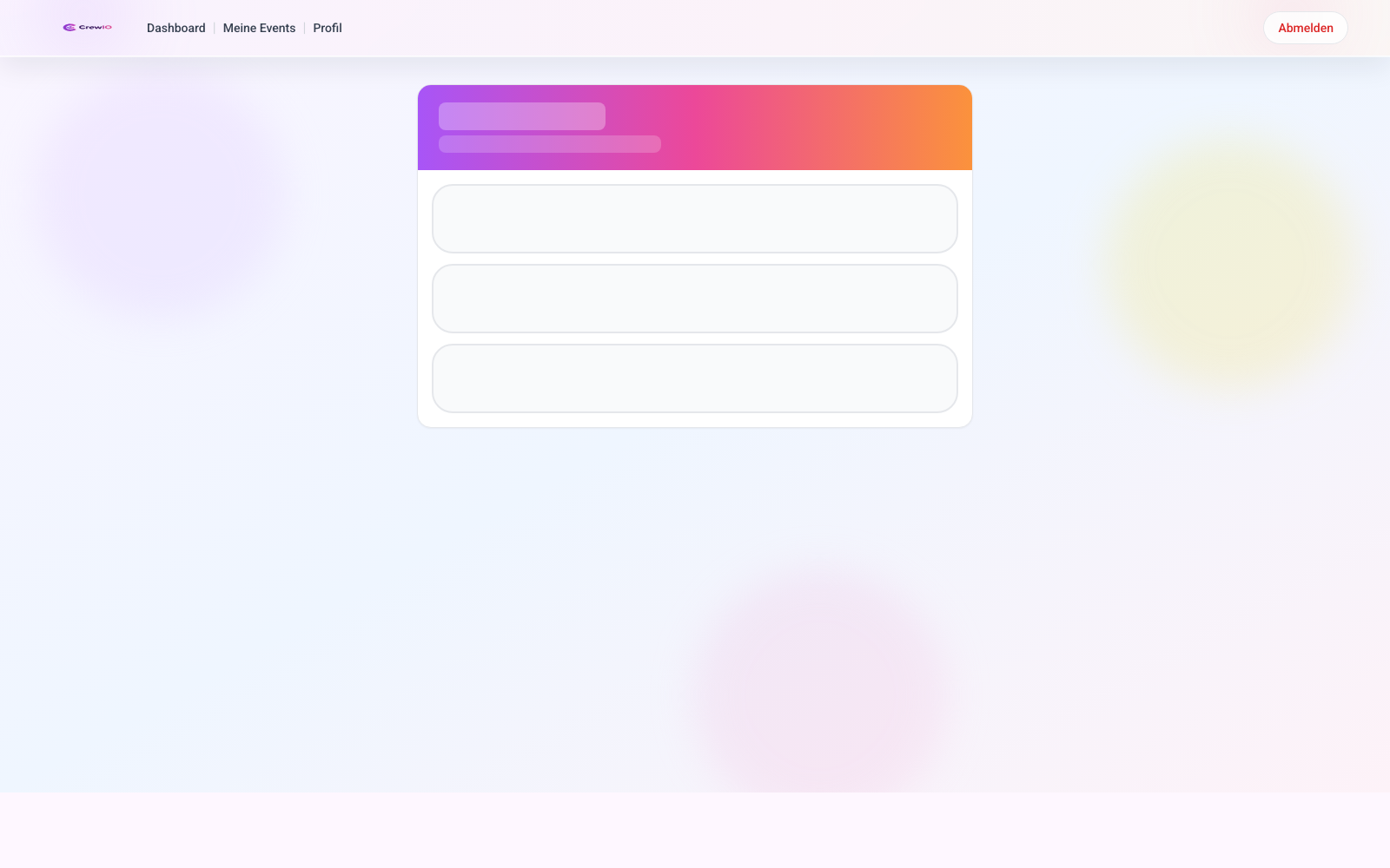 Event-Management – CREWIO